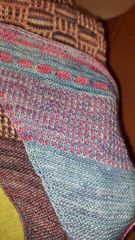 Shawl "Fjord Diver", knitting pattern