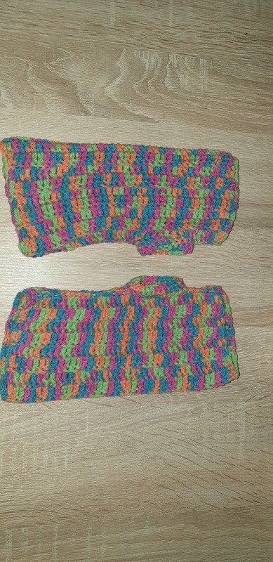 Pulswärmer "Purple Hands"