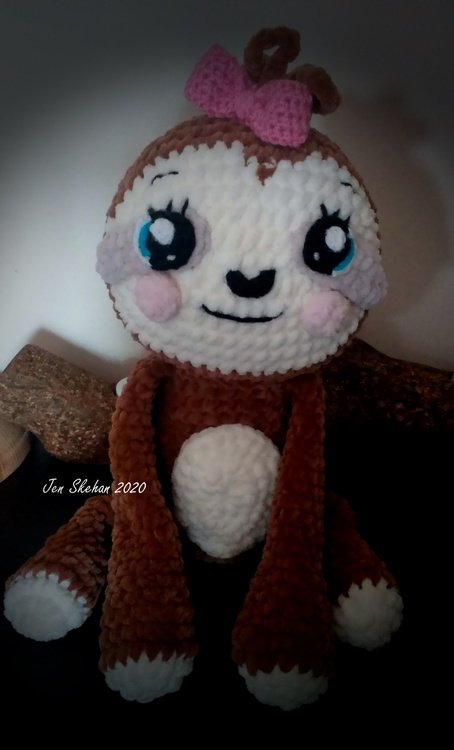 Sloth Baby Crochet pattern