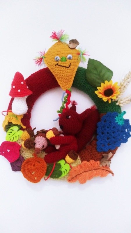 Squirrels Max and Moritz - Crochet pattern