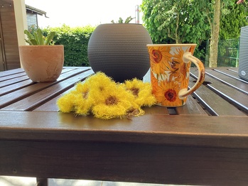 Sonnenblumen und Vincent van Goch