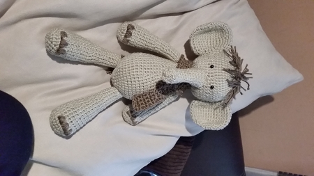 Elefant Bert Häkelanleitung