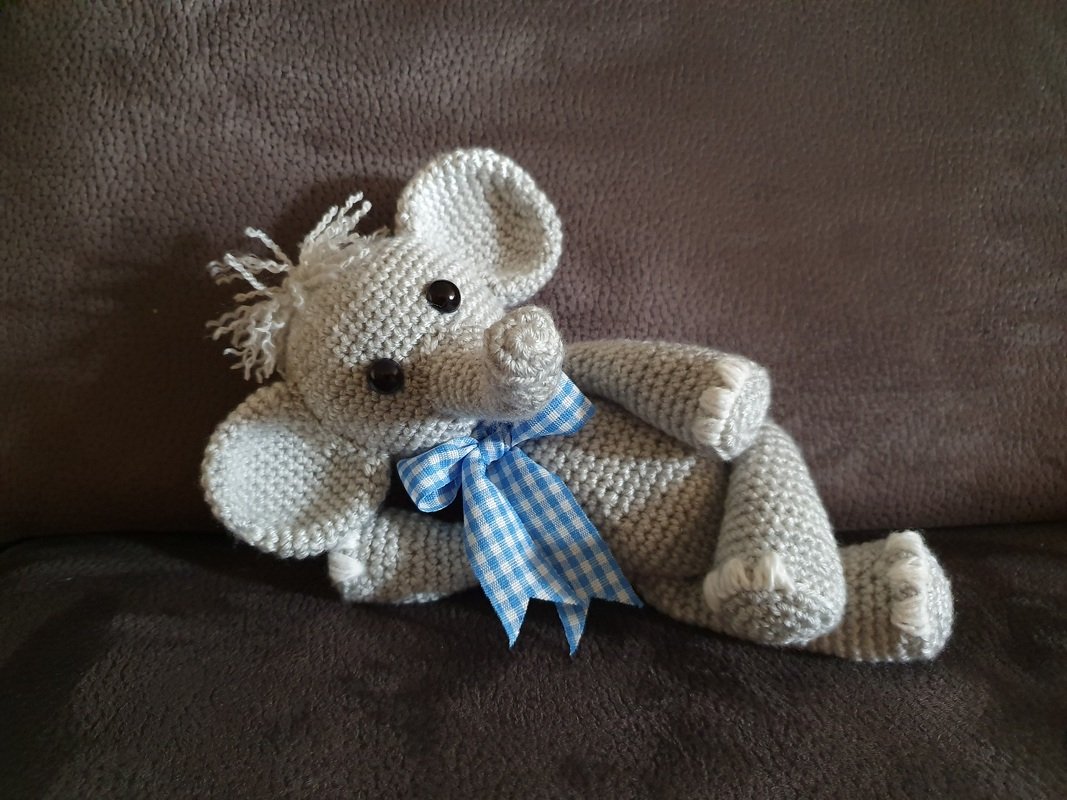 Elefant Bert Häkelanleitung