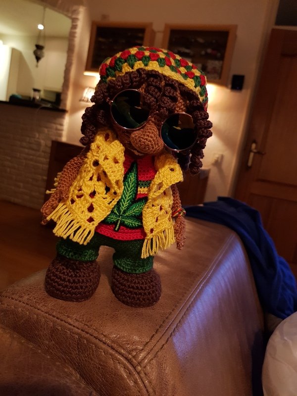 Rastaman "Kingston aus Montego Bay Jamaika" Rastafari