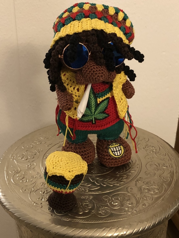 Rastaman &quot;Kingston aus Montego Bay Jamaika&quot; Rastafari