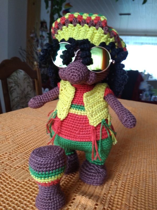 Rastaman &quot;Kingston aus Montego Bay Jamaika&quot; Rastafari