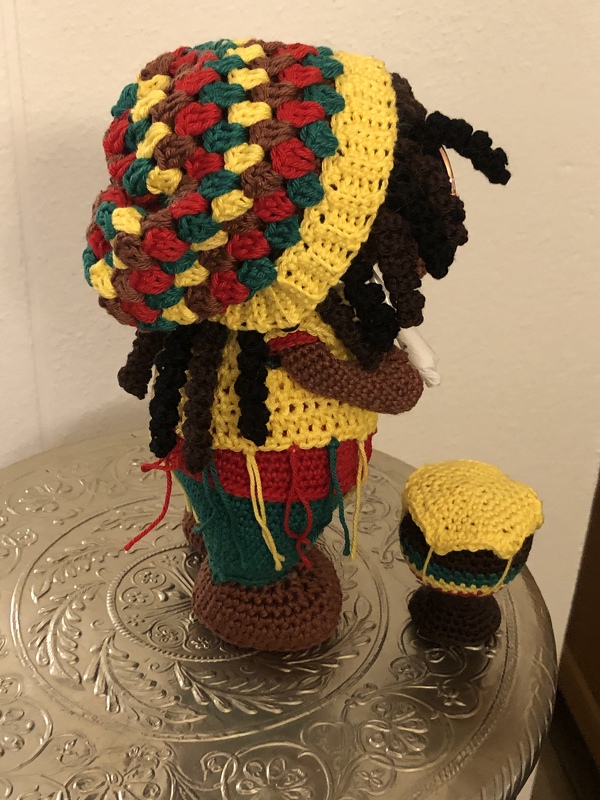 Rastaman "Kingston aus Montego Bay Jamaika" Rastafari