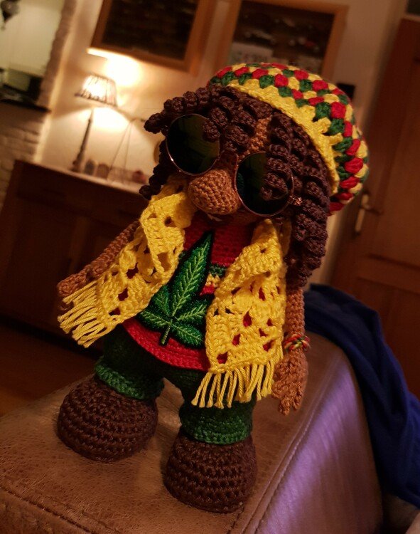 Rastaman &quot;Kingston aus Montego Bay Jamaika&quot; Rastafari