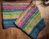 Einfach zu stricken und sieht super aus!!