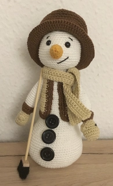 Fritz , der fleißige Schneemann