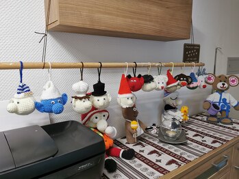 Dank der tollen Anregung war ich mal fleißig und habe noch ein paar mehr gemacht - denke ein tolles kleines Geschenk für Weihnachten.Danke für die gute Anleitung und die Idee an PollyundPaule