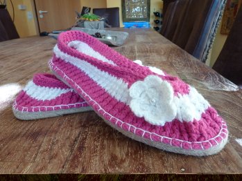 Das sind meine Espadrilles, wie beschrieben :-)