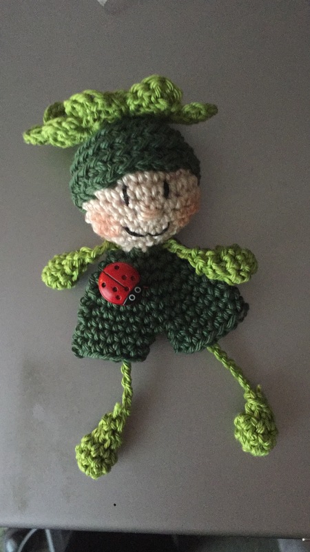 Glücksklee Schlüsselanhänger Kleeblatt Taschenbaumler Glücksbringer