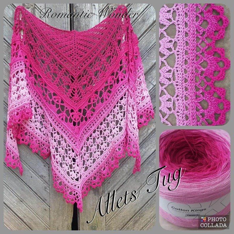 Romantic Wonder - Häkeltuch