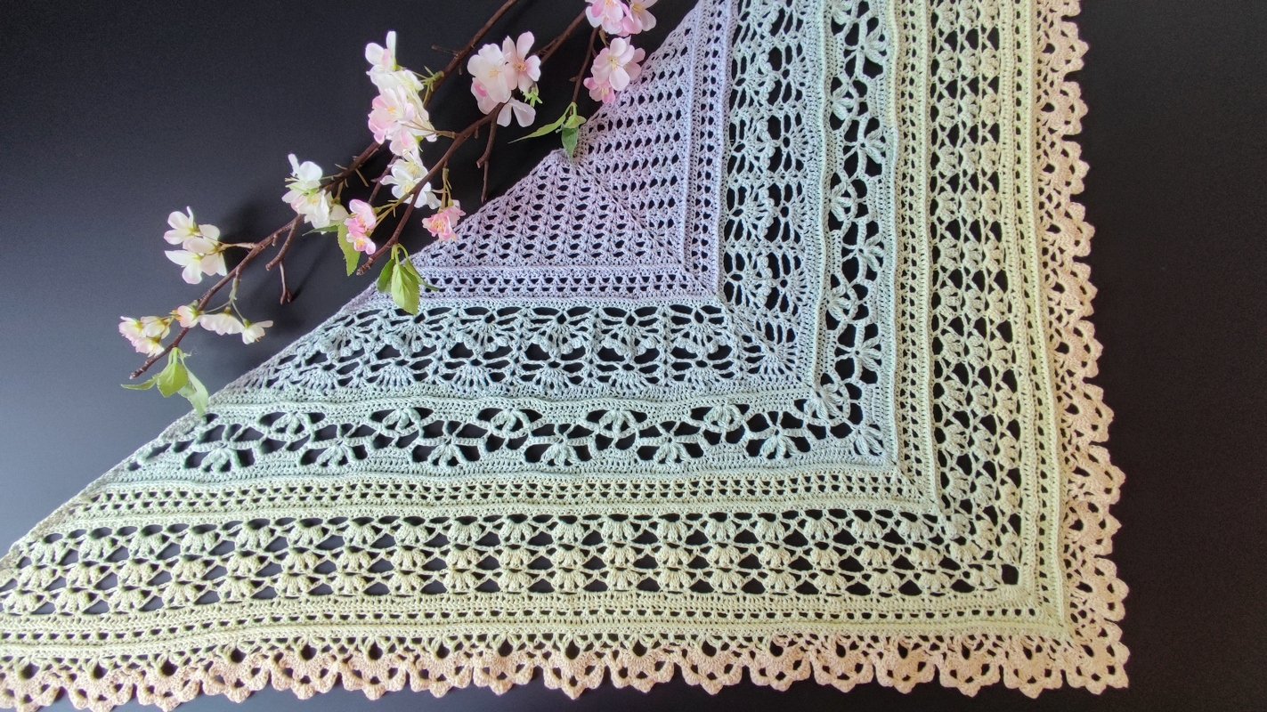 Romantic Wonder - Häkeltuch