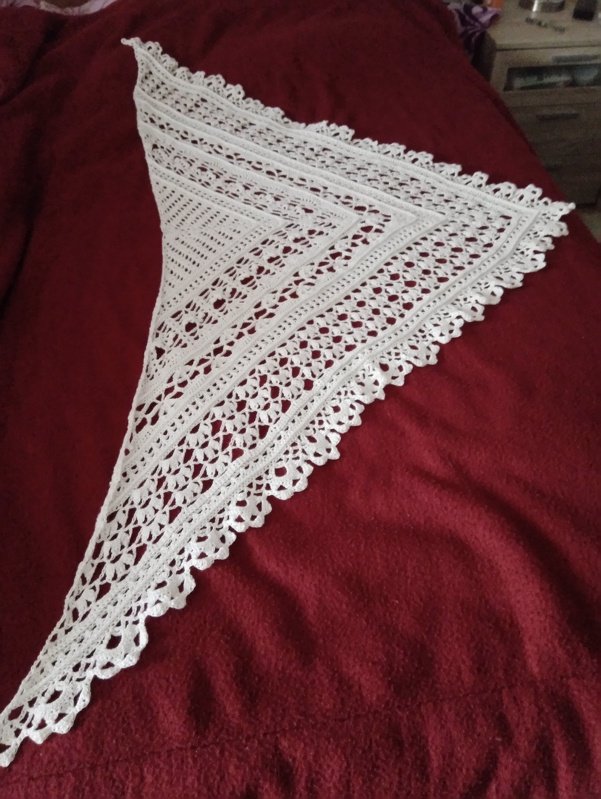 Romantic Wonder - Häkeltuch