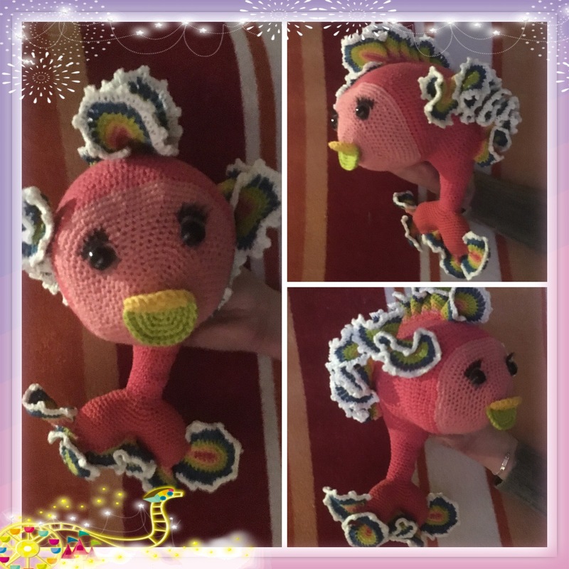 Häkelanleitung - Goldfisch amigurumi