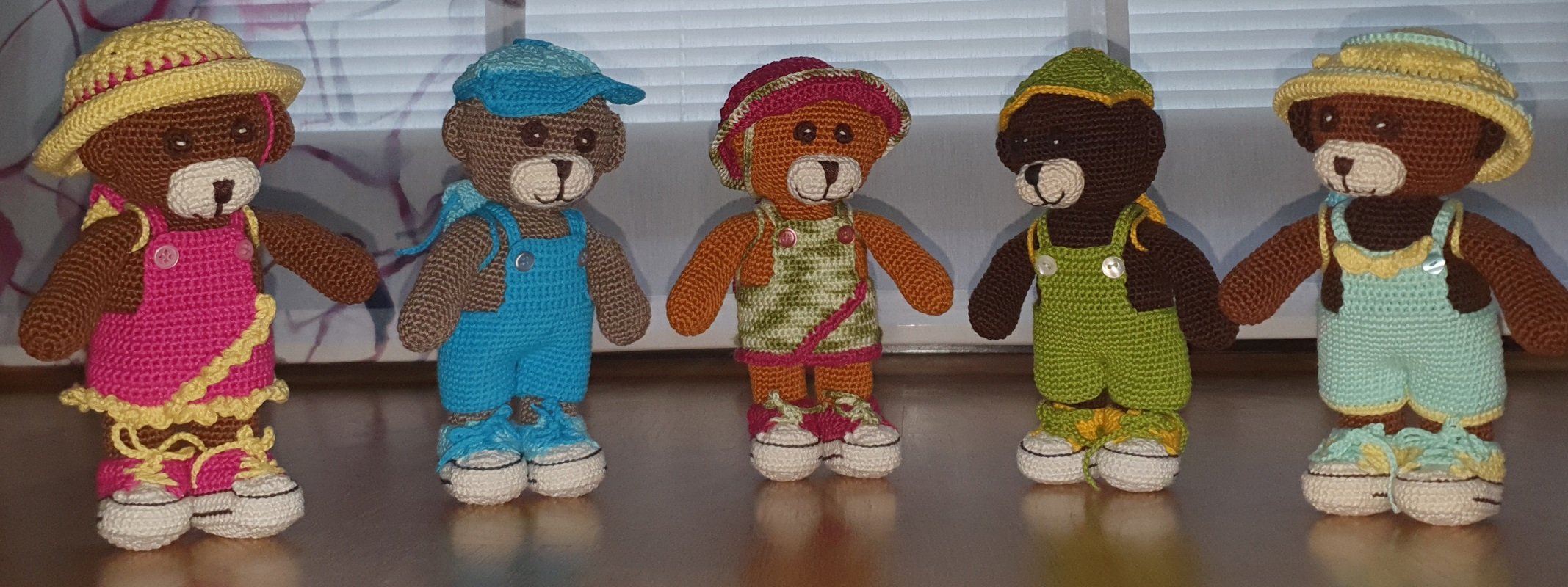 Häkelanleitung Theo und Thea Teddy