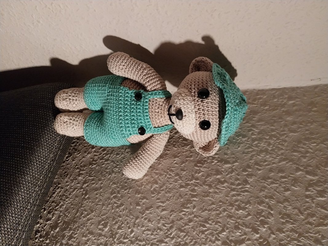 Häkelanleitung Theo und Thea Teddy