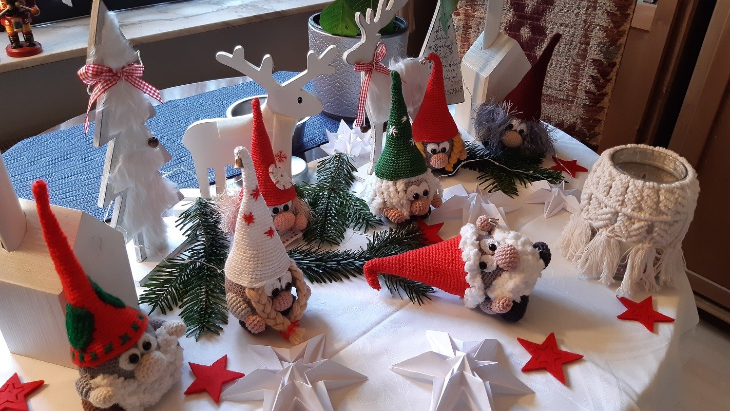 Wichtel Fusselbart - Häkelanleitung von Diana´s kleiner Häkelshop