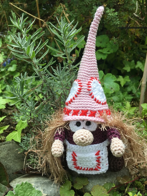 Wichtel Fusselbart - Häkelanleitung von Diana´s kleiner Häkelshop