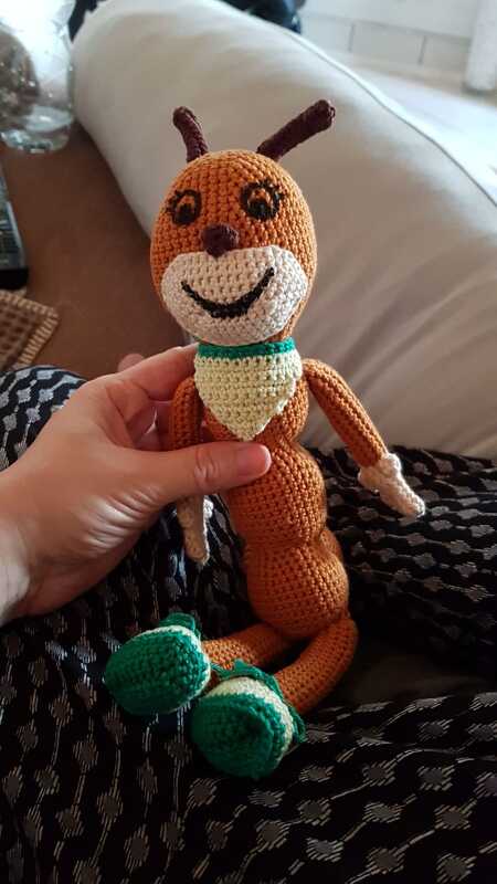 Häkelanleitung Ameise Ferdi Wuschel