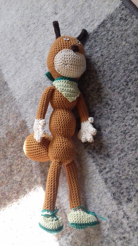 Häkelanleitung Ameise Ferdi Wuschel