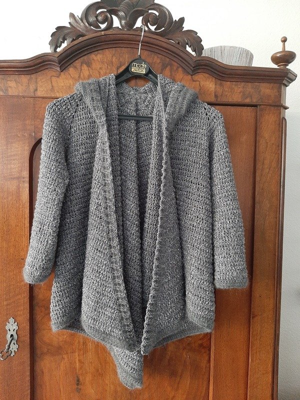 Häkelanleitung Jacke Demetria