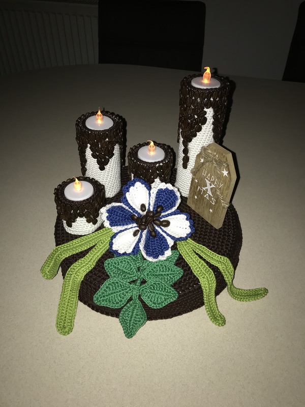 Häkelanleitung / Adventsgesteck / Advent / Weihnachten