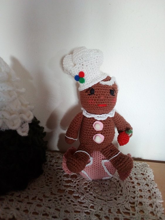 Gingerbreadman - Candy Christmas decoration Pattern Amigurumi