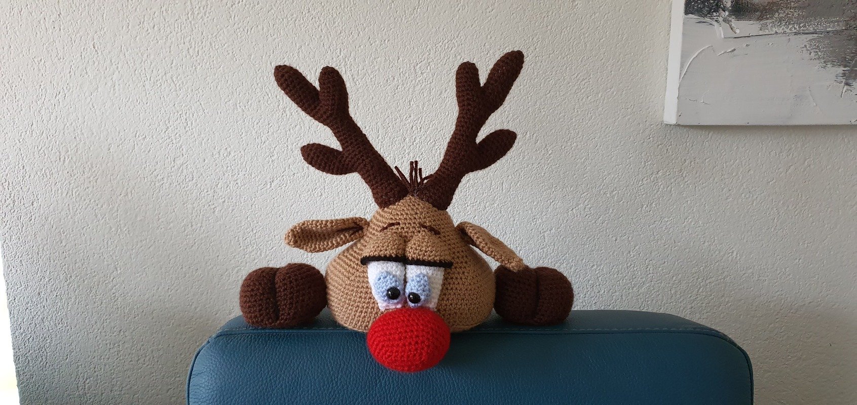 crochet pattern Santa Claus + Reindeer