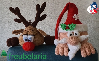 Fantastisch om te maken!
Ze hebben beide een speciale plek gekregen om te gluren 🎅