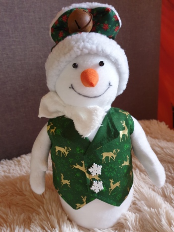 Mein 2. Schneemann....ich mache sicher weiter, sind tolle Geschenke.