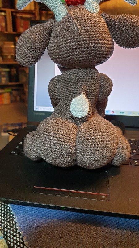 Häkelanleitung &quot;Sören&quot; Das dusselige Rentier