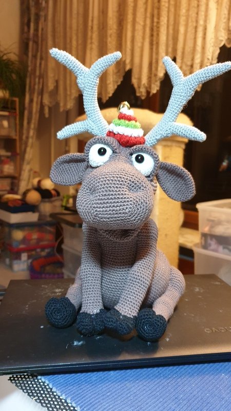 Crochet Pattern &quot;Sören&quot; The Reindeer
