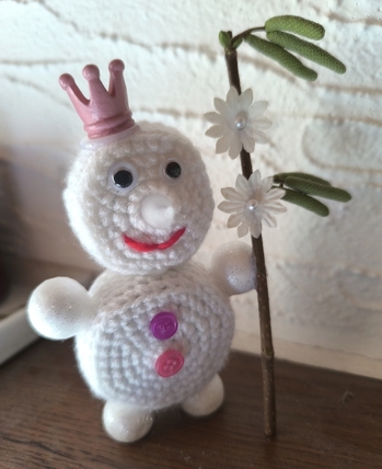 Schneemann mal anders....