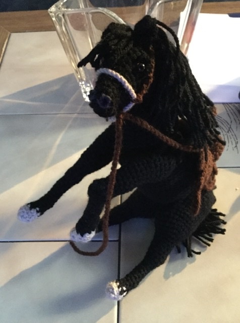 Häkelanleitung Pferd Fuchs