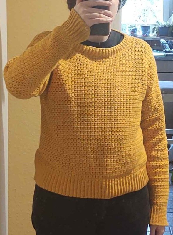 Häkelanleitung Pullover „Romy“ – schlichtes, bequemes Basic-Teil