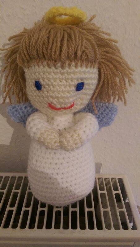 Häkelanleitung Engel - made by Ina