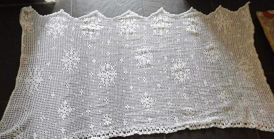 Gardine &quot;Schneefall&quot; - Winterkollektion