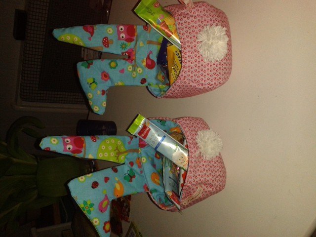 Osterkorb nähen | Ostern Schnittmuster &amp; Nähanleitung | Hase Stoffkorb