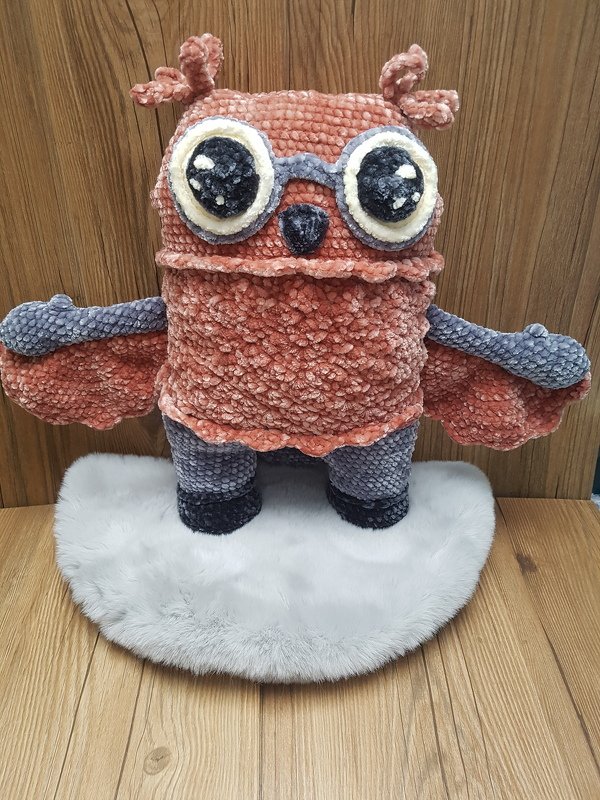 Häkelanleitung > Kuschelbuddie No.9 Eule Elli <