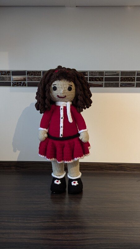 Häkelanleitung "Miss Santa"