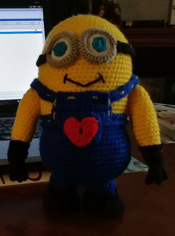 Häkelanleitung Minion Osterminion 
