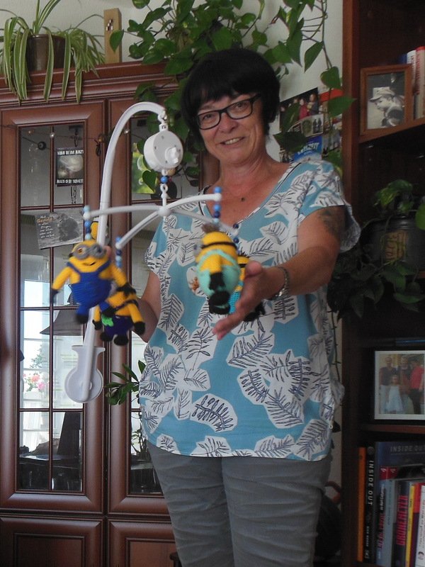 Häkelanleitung Minion Osterminion 