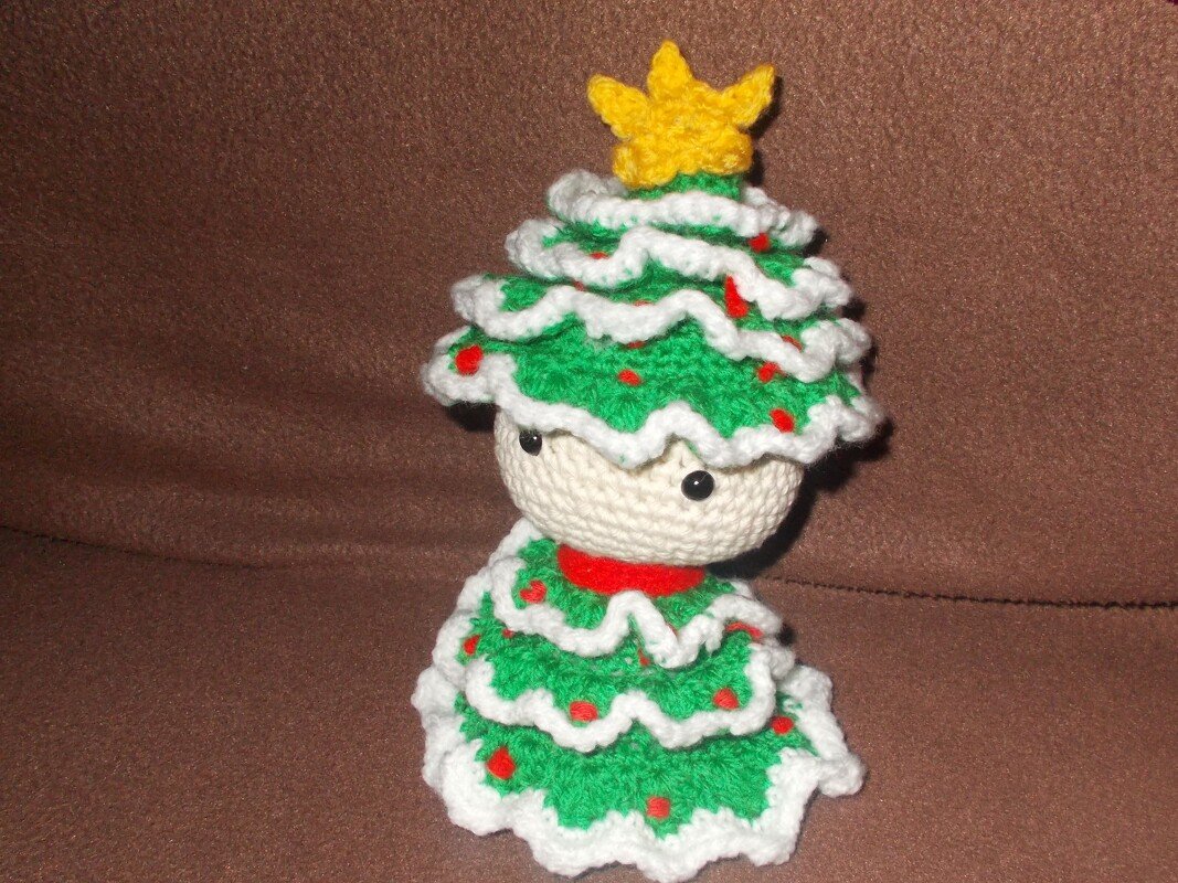 Christmas-Trio: Santa, Christmas Tree &amp; Angel – Crochet Pattern