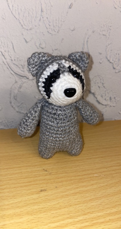 Waschbär - Häkelanleitung von NiggyArts