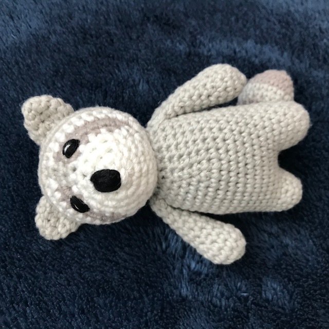 racoon - crochet pattern by NiggyArts