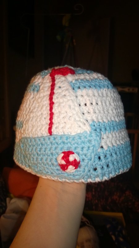 Kostenlose Häkelanleitung - Segelboot