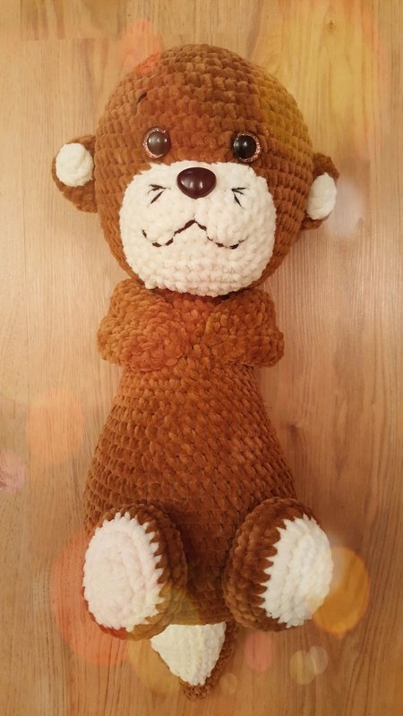 Otti Otter, das kleine, schmusige Kuscheltierchen